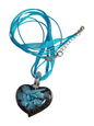 Handcrafted Glass Pendant Necklace, Assorted Styles