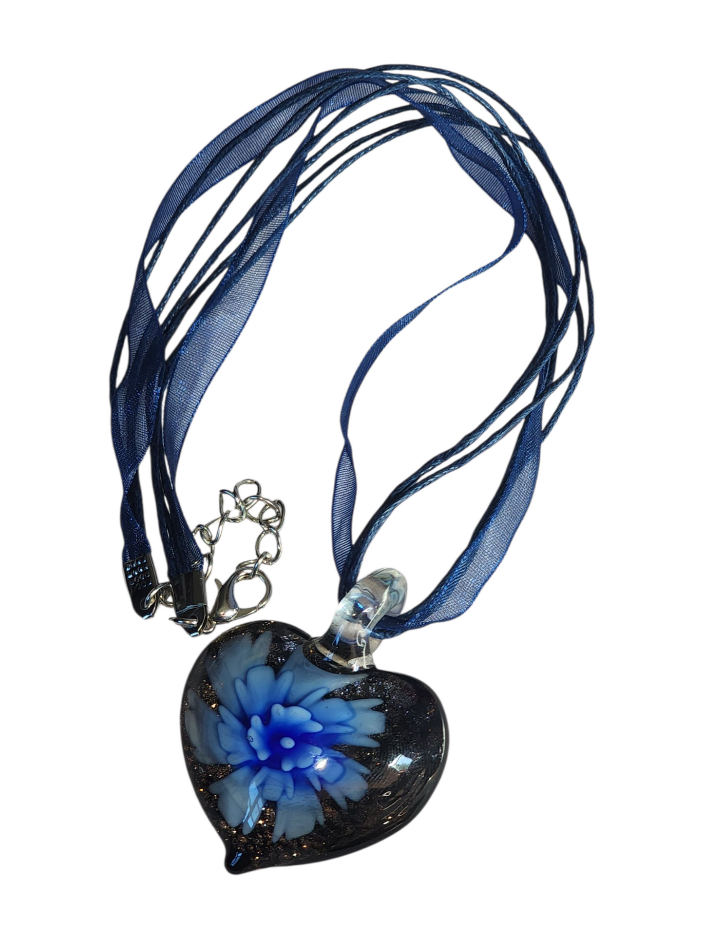 Handcrafted Glass Pendant Necklace, Assorted Styles