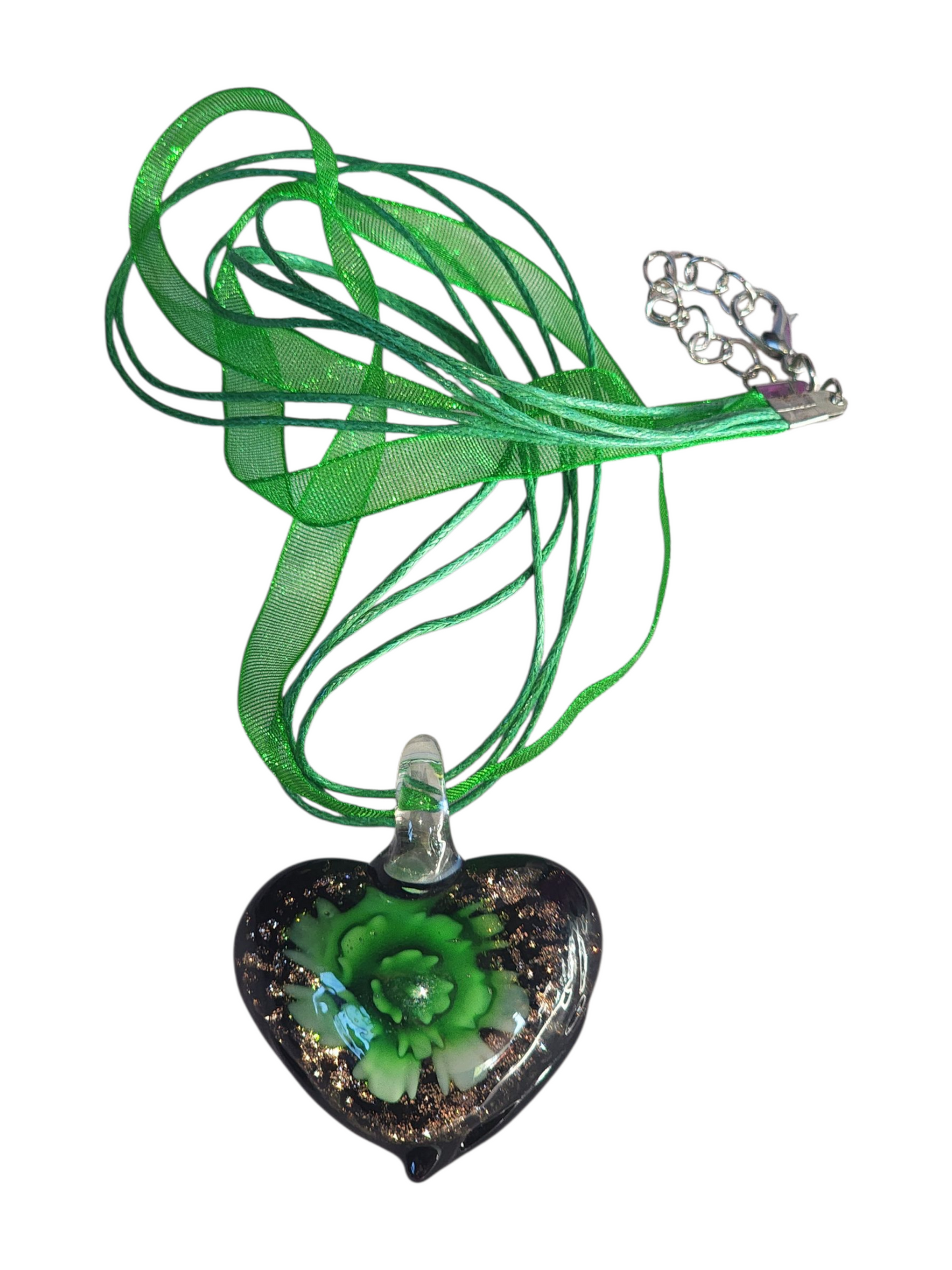 Handcrafted Glass Pendant Necklace, Assorted Styles