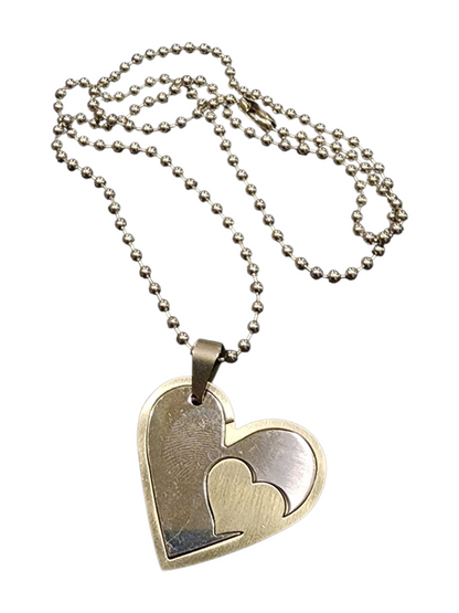 Handcrafted Necklace – Unique Metal Silhouette Pendants