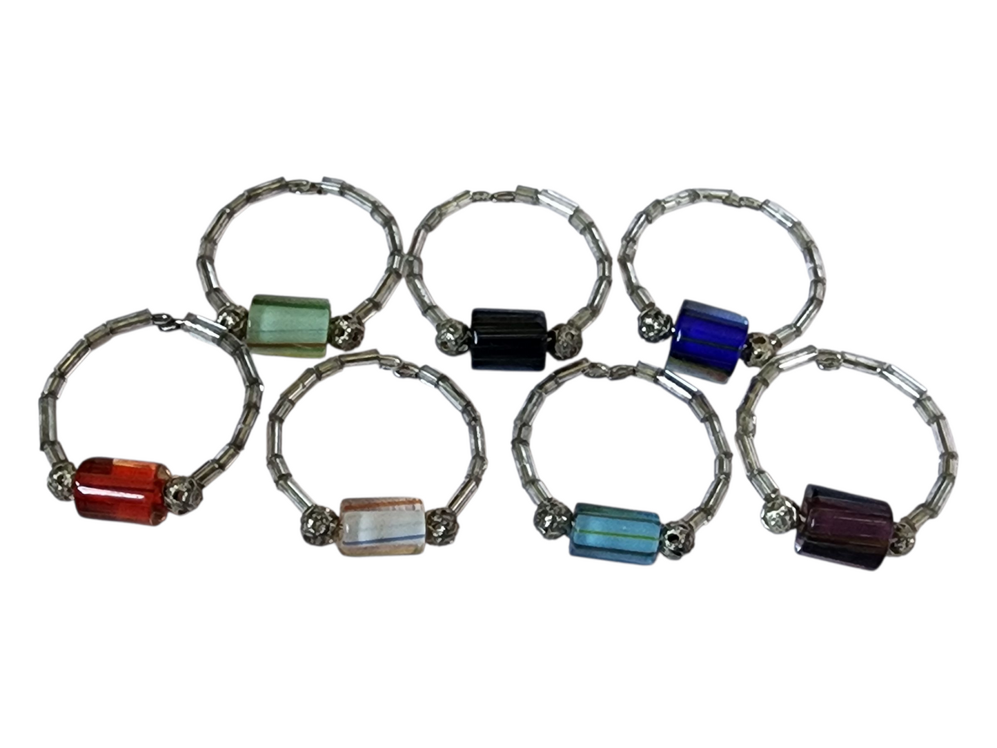 Beaded Ring, Assorted Colors