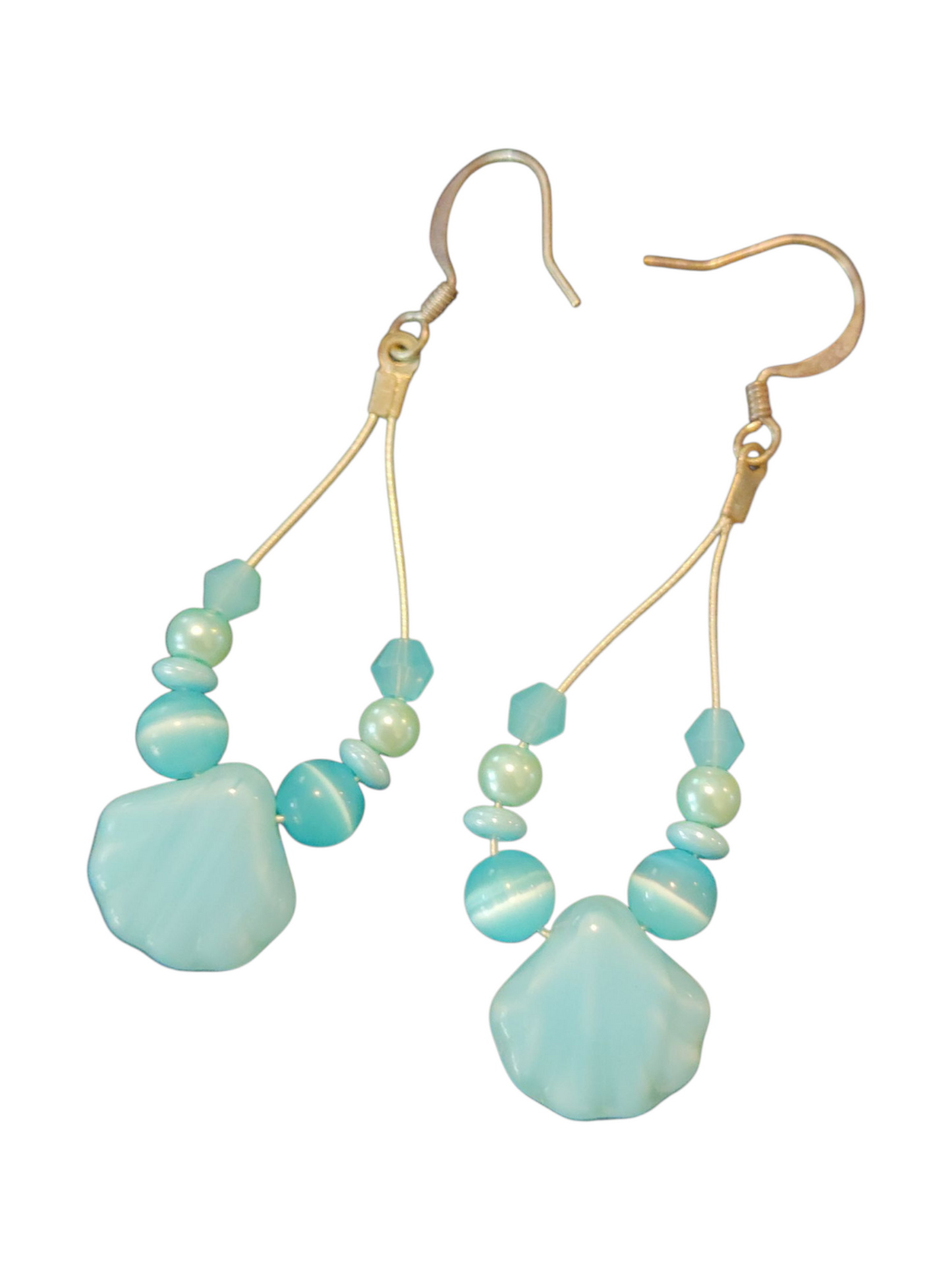Handcrafted Teardrop Dangle Earrings – Glass Beads, Assorted Styles