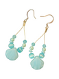 Handcrafted Teardrop Dangle Earrings – Glass Beads, Assorted Styles