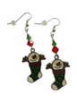 Handmade Christmas Holiday Earrings - Assorted Designs