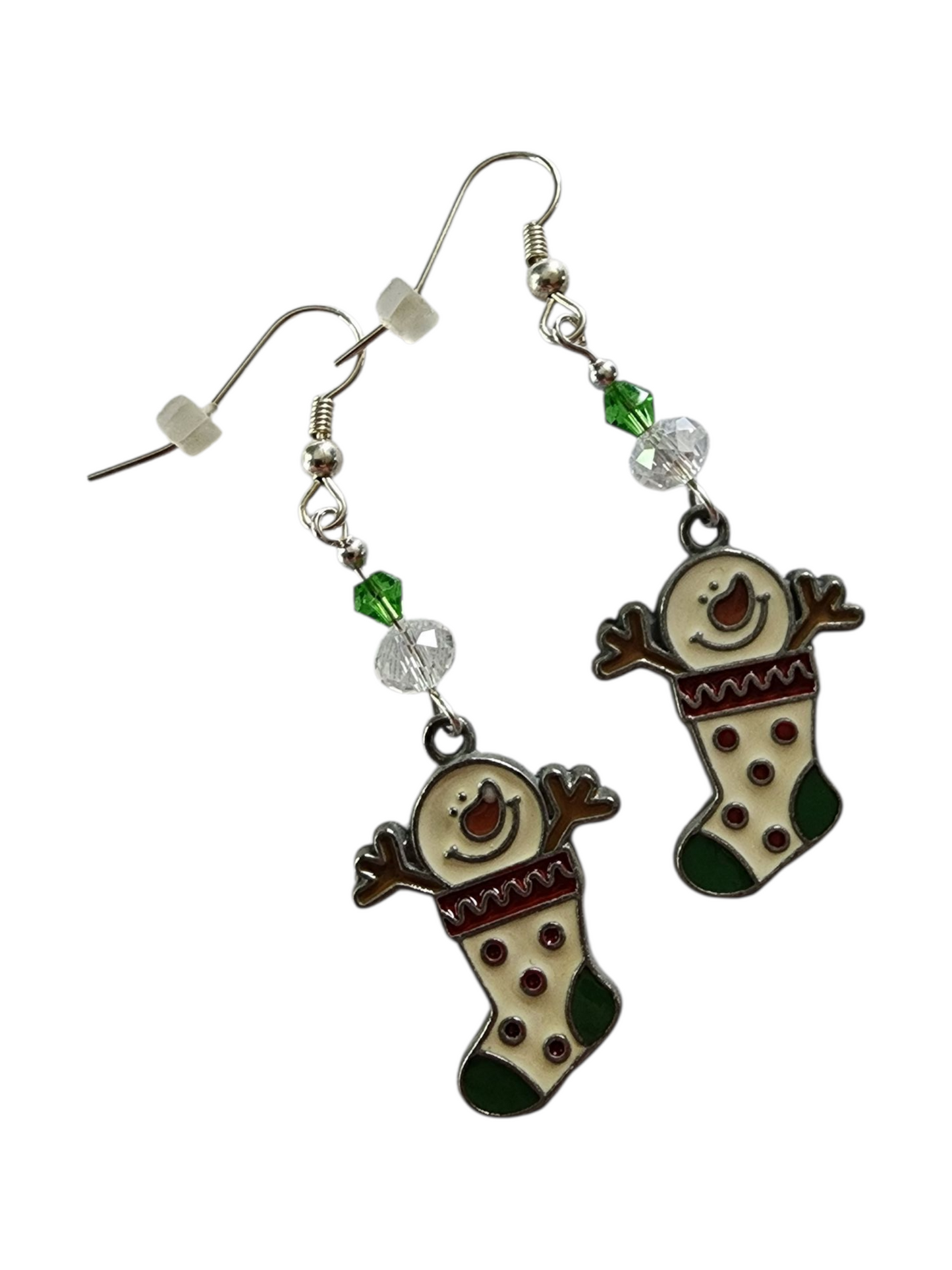 Handmade Christmas Holiday Earrings - Assorted Designs