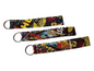 Fabric Wristlet Keychain – Licensed Print Handmade Accessory