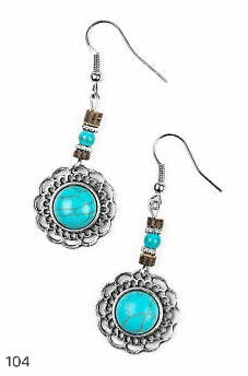 Jewelry - Earring, Floral Drops