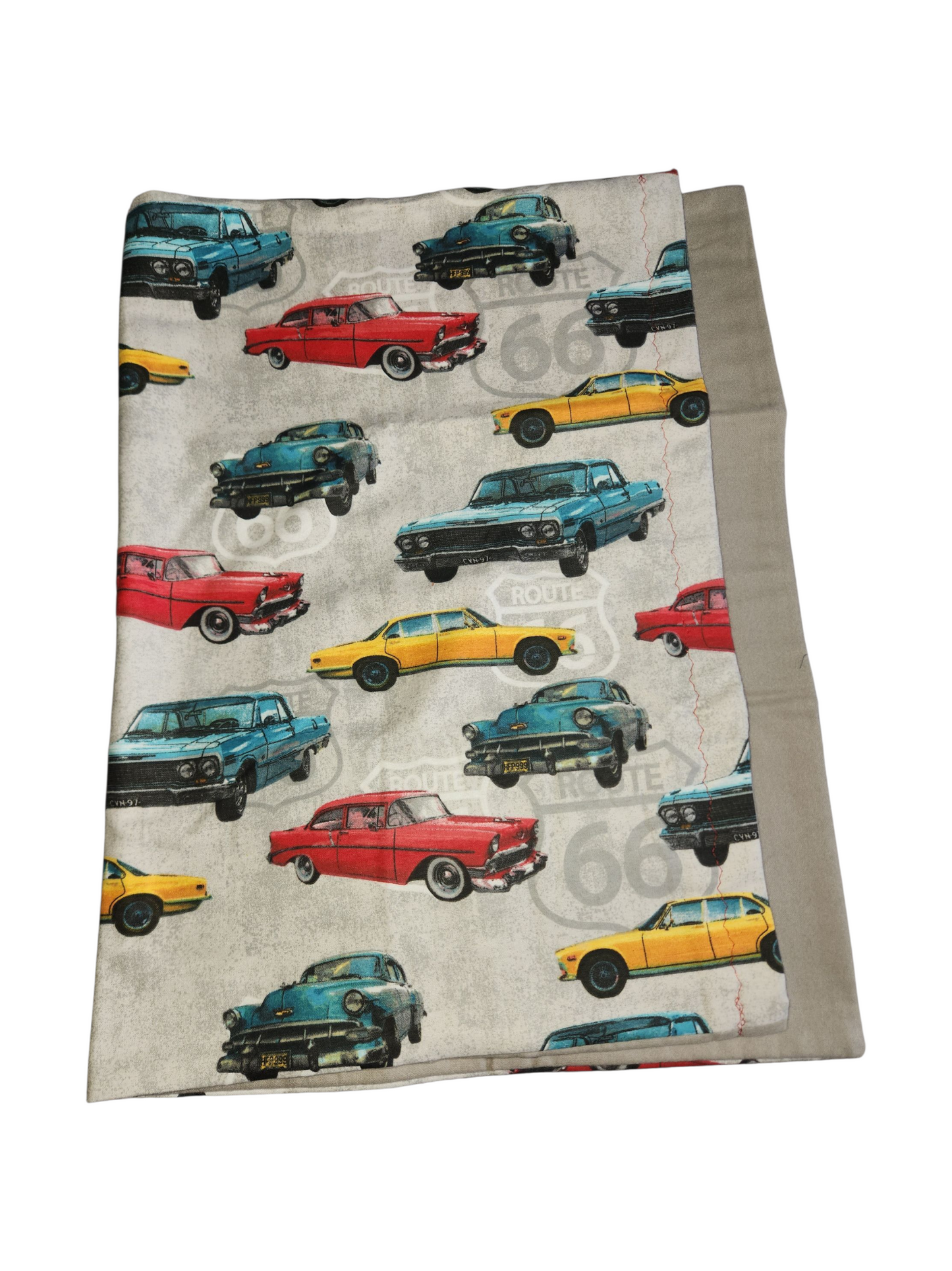 Standard Handmade Pillowcase, Assorted Cars & Trucks Prints