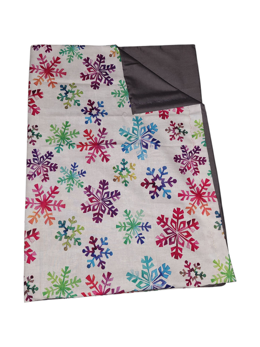 Standard Handmade Holiday Pillowcase, Assorted Snowflake Designs