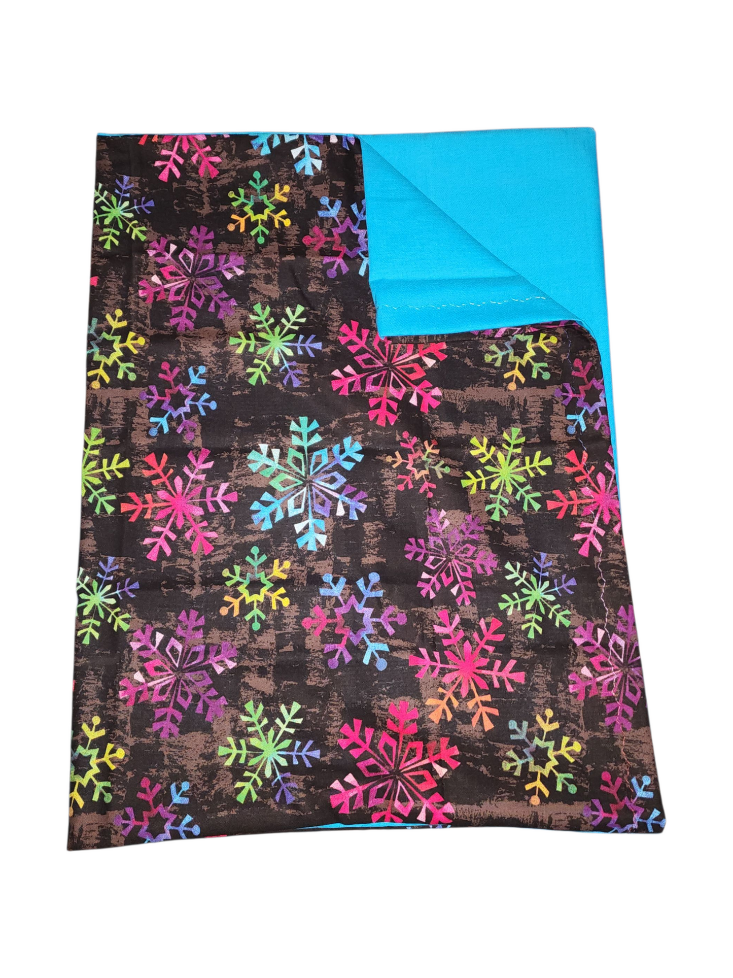 Standard Handmade Holiday Pillowcase, Assorted Snowflake Designs