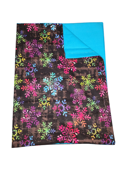 Standard Handmade Holiday Pillowcase, Assorted Snowflake Designs