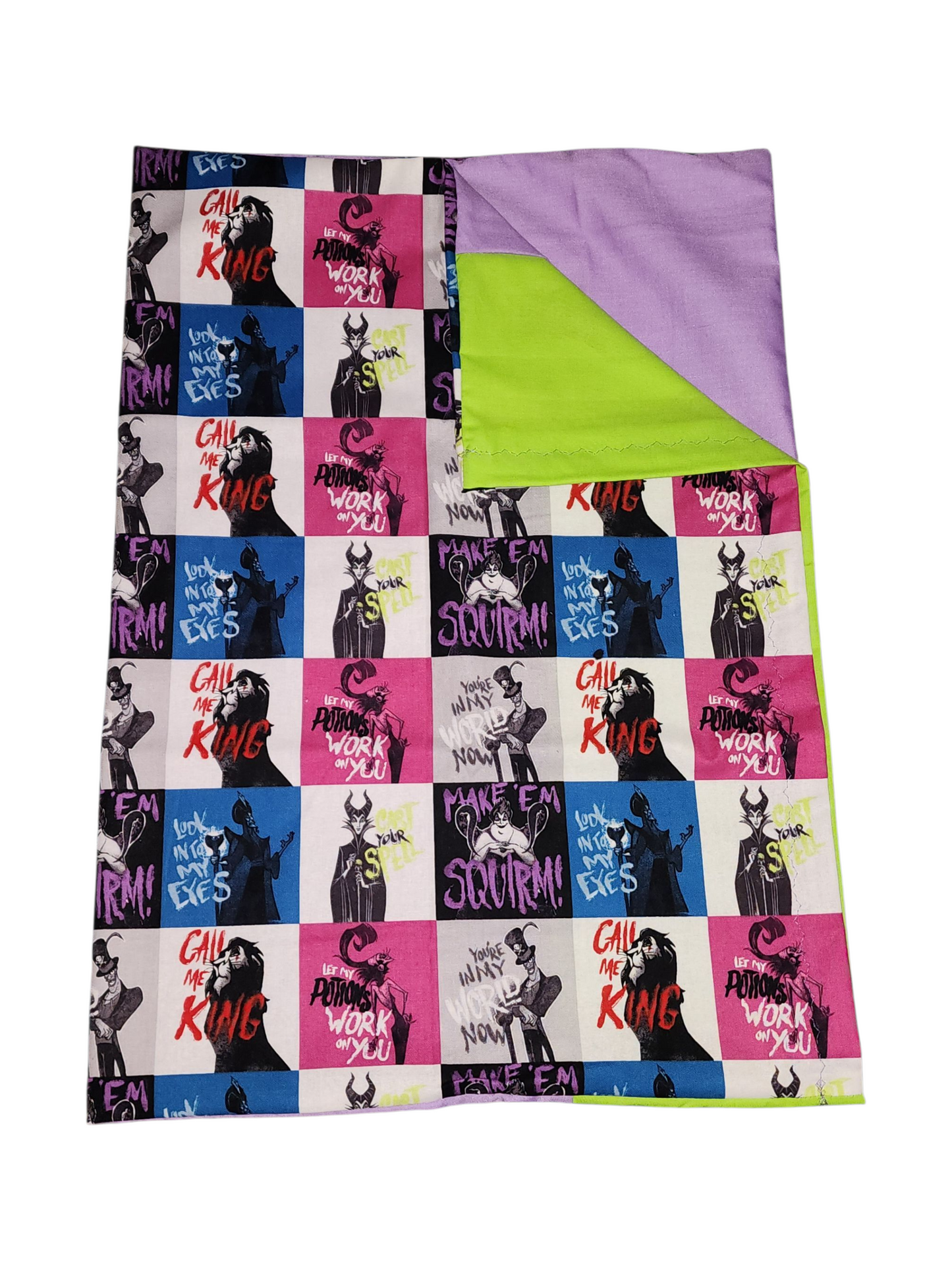 Standard Handmade Pillowcase, Assorted Licensed Disney Villain's Prints