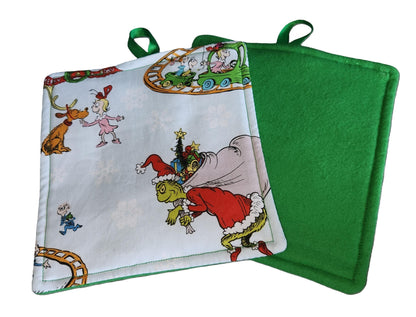 Handmade Potholder, 2-Pack Assorted Licensed Prints