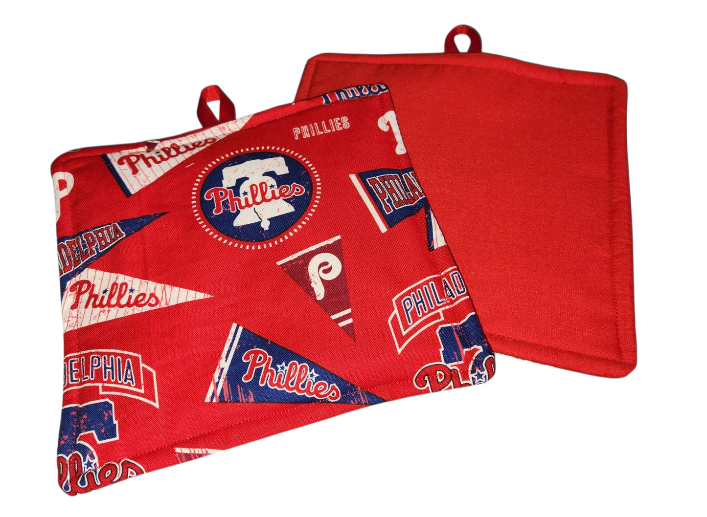Handmade Potholders – Single – Licensed Philadelphia Phillies Prints