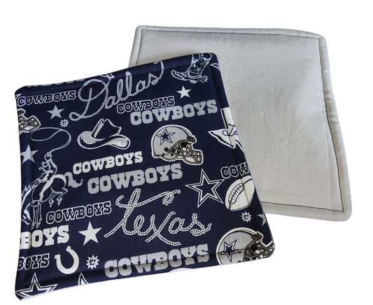 Handmade Potholders – Single – Licensed Dallas Cowboys Prints