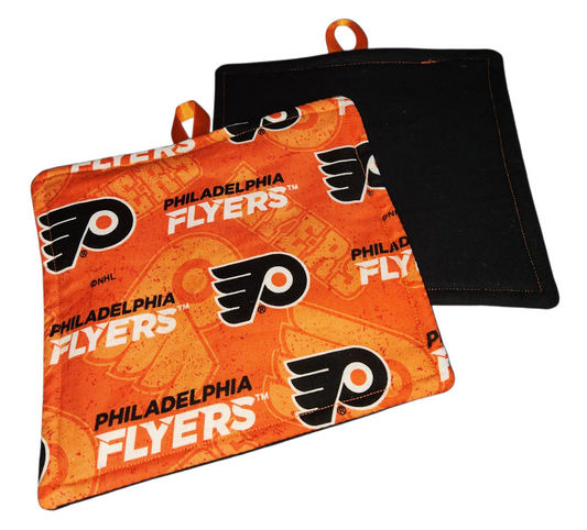 Handmade Potholder, Assorted NHL Philadelphia Flyers Prints