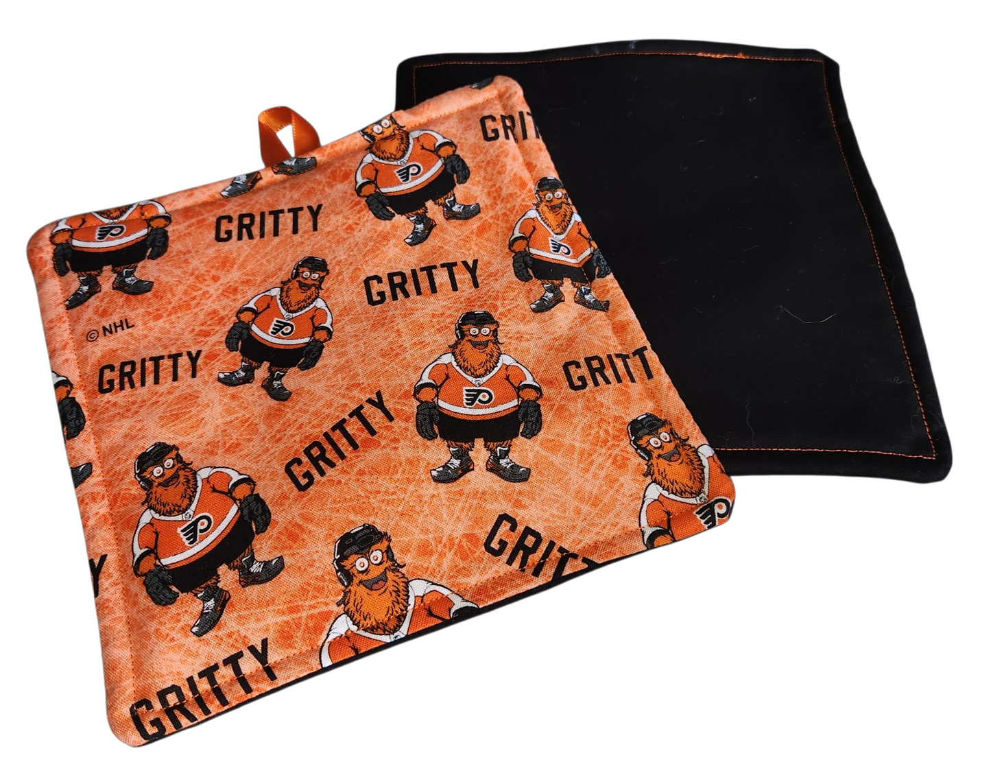 Handmade Potholder, Assorted NHL Philadelphia Flyers Prints