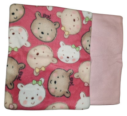 Handmade Stuffed Fleece Pillows - Assorted Kid Prints