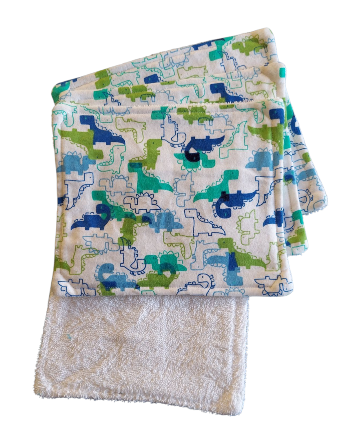 Small Baby Washcloth – Handmade, Soft & Gentle (Set of 4)