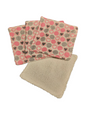 Small Baby Washcloth – Handmade, Soft & Gentle (Set of 4)