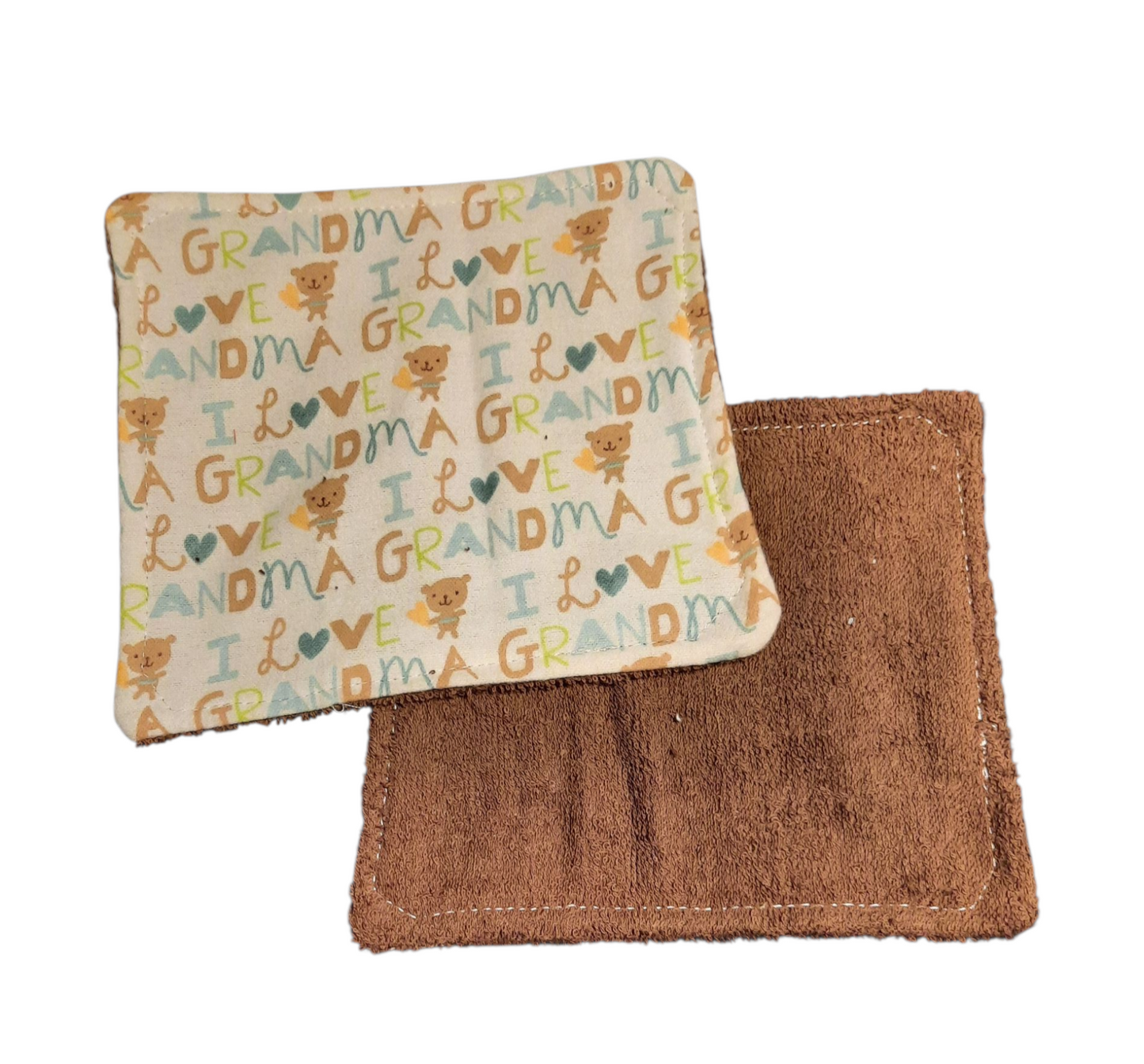 Small Baby Washcloth – Handmade, Soft & Gentle (Single)