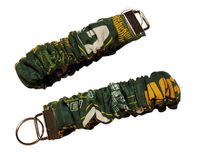 Handmade Scrunchie Wristlets, Assorted NFL Prints