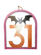 Hand-Painted Wooden Halloween Signs – Assorted Designs