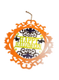Hand-Painted Wooden Halloween Signs – Assorted Designs