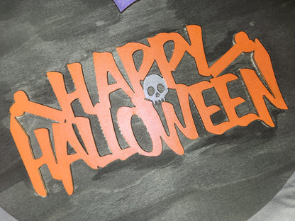 Hand-Painted Wooden Halloween Signs – Assorted Designs