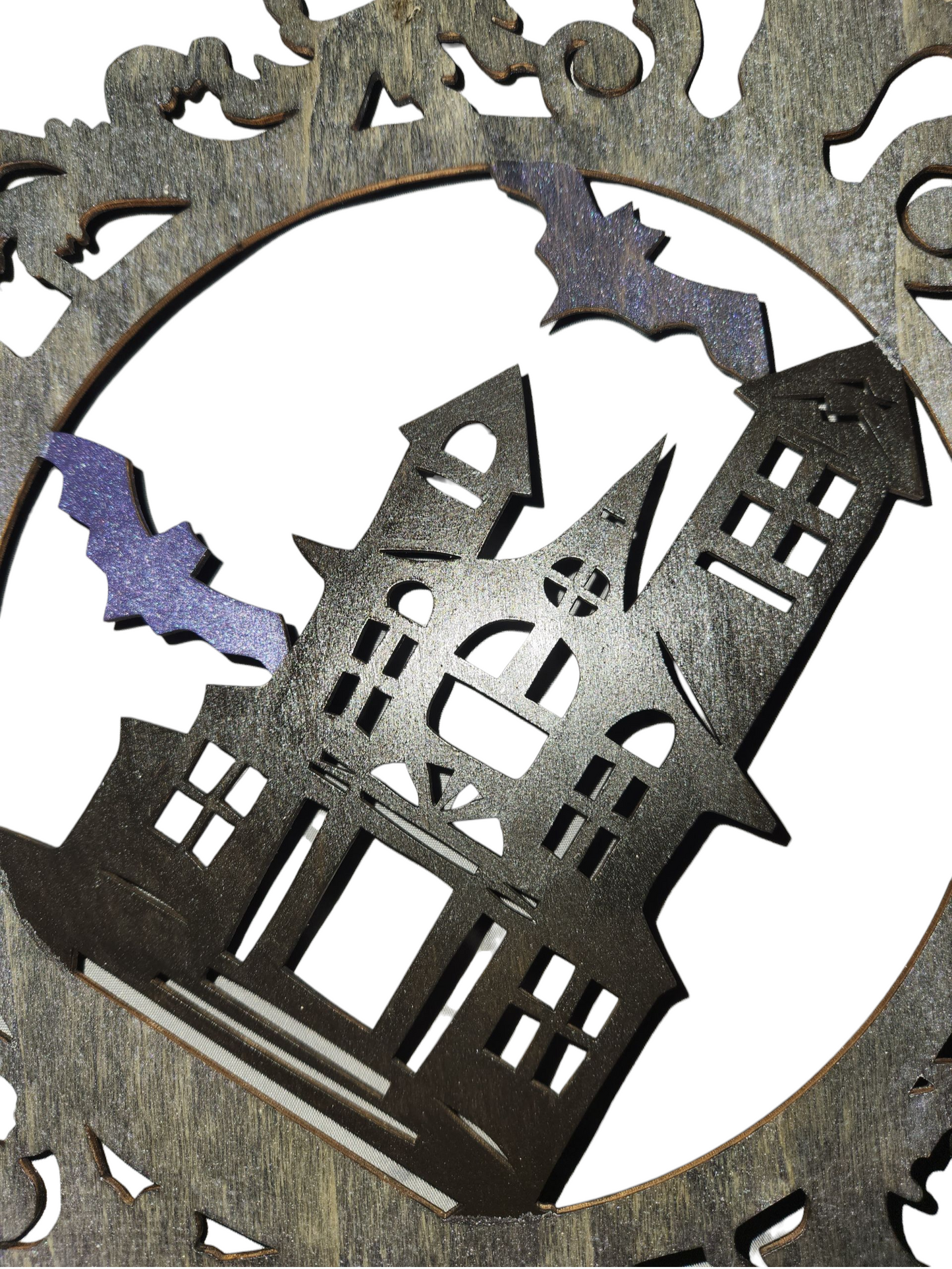 Hand-Painted Wooden Halloween Signs – Assorted Designs