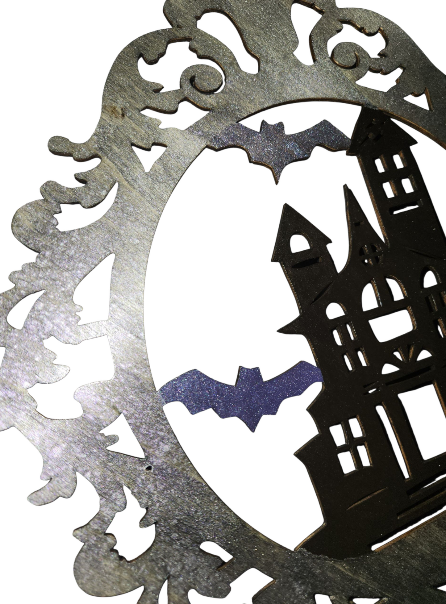 Hand-Painted Wooden Halloween Signs – Assorted Designs