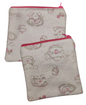 Zipper Pouch, Small - Tea Cup Mice