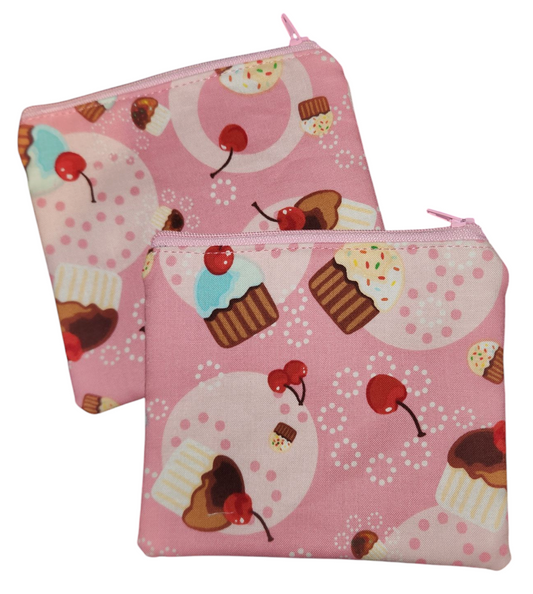 Zipper Pouch - Cupcakes