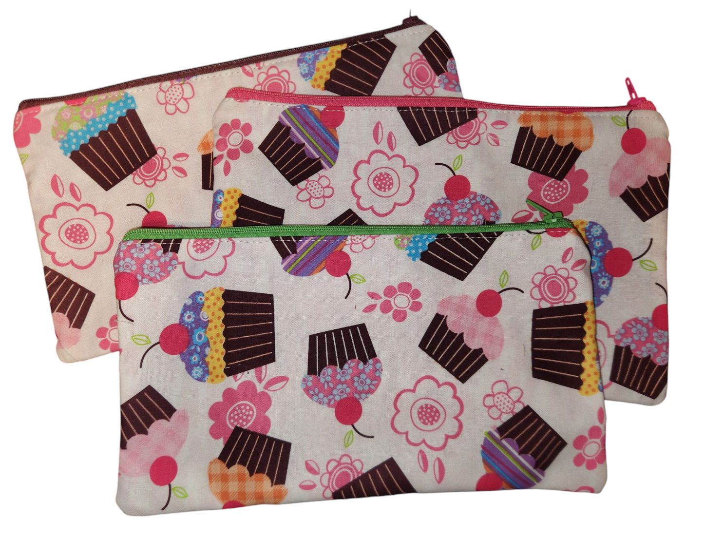 Zipper Pouch - Cupcakes