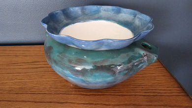 Ceramic Decoration - XLarge - Self Watering Flower Pot