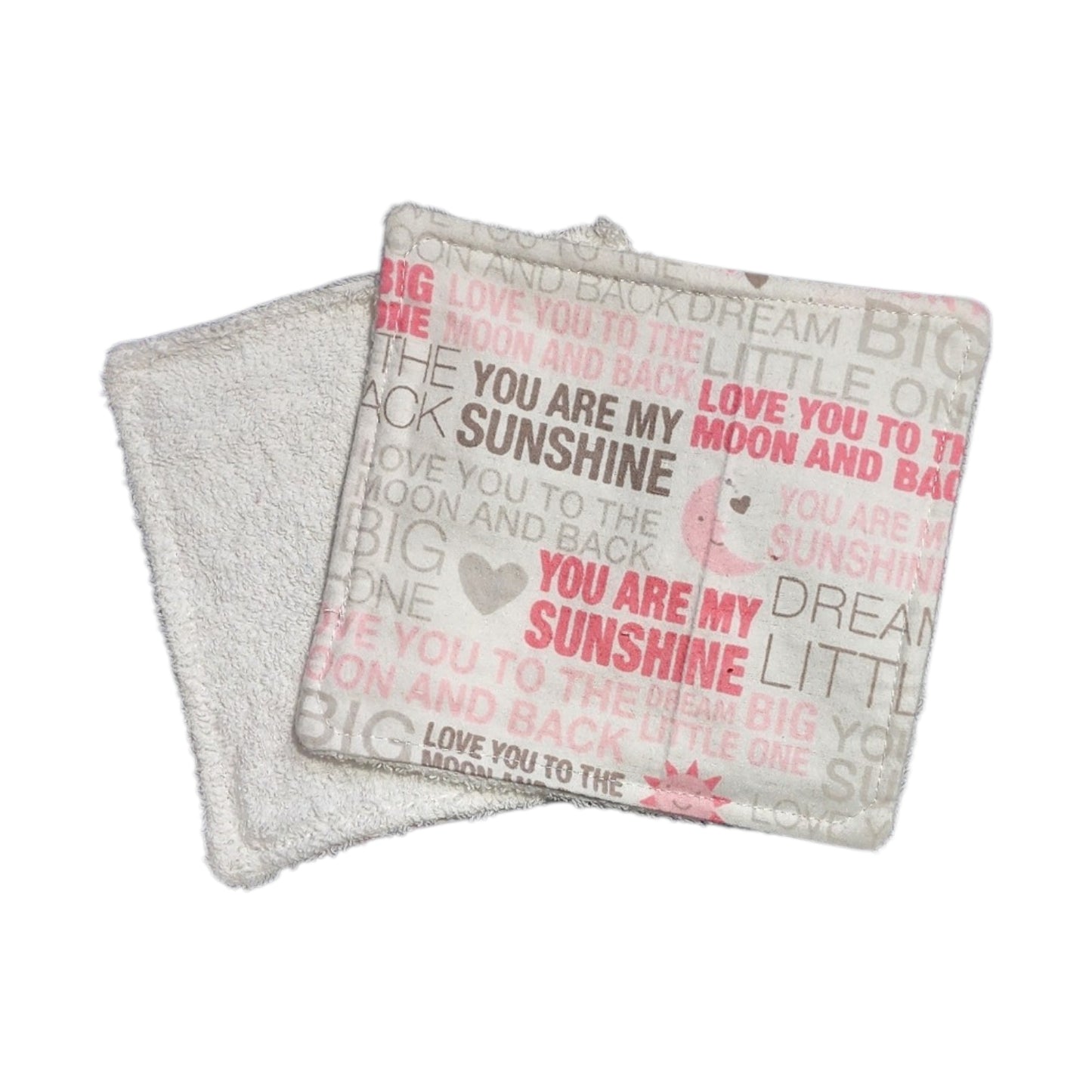 Baby Set - Moon, Sunshine & Love Pink & Grey