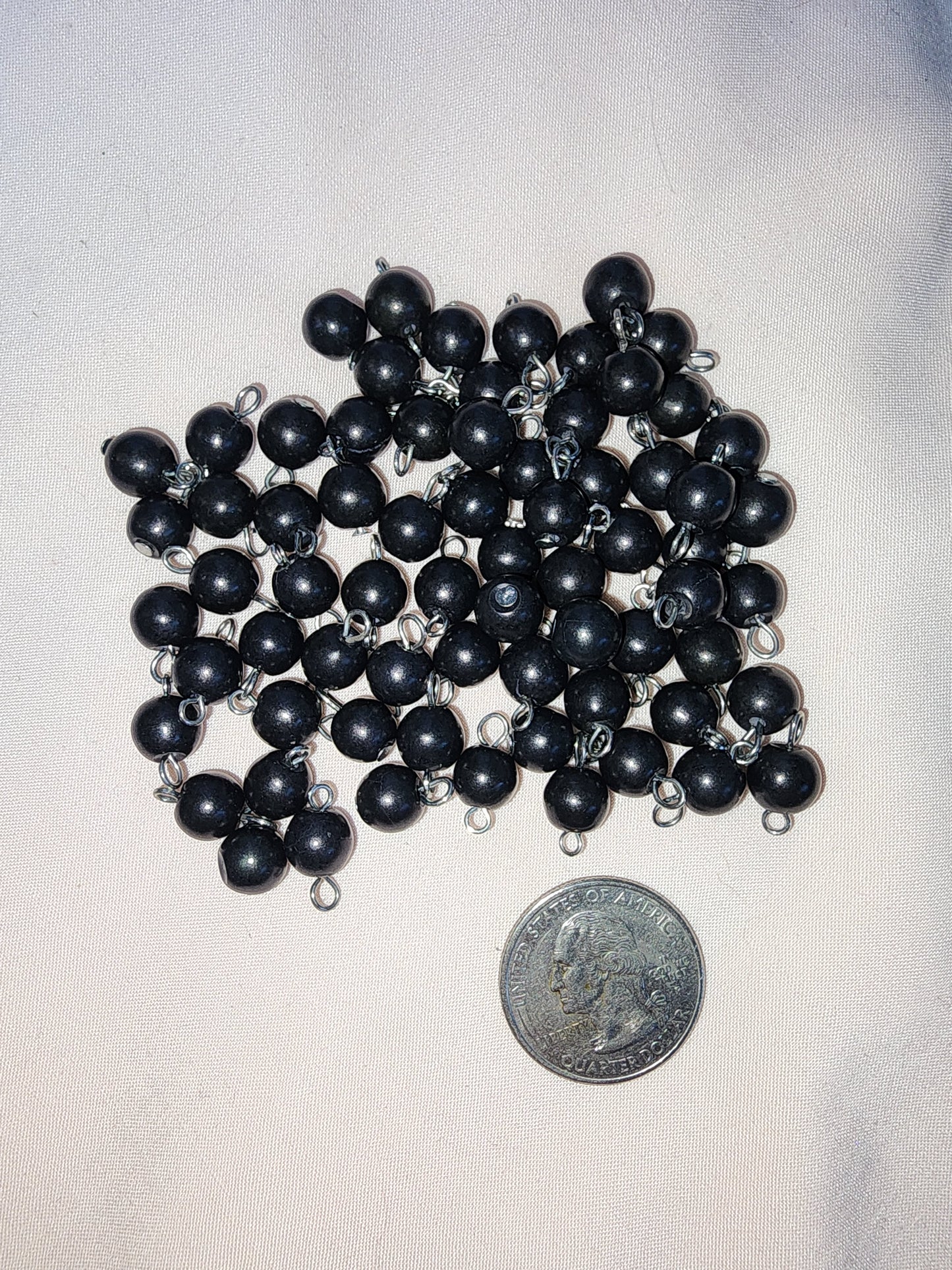Jewelry Destash, Black Stone Beads