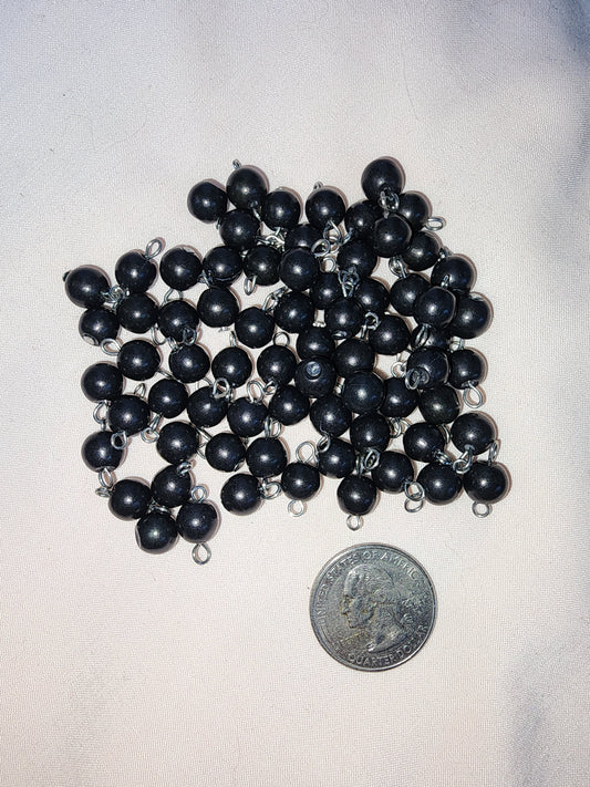 Jewelry Destash, Black Stone Beads