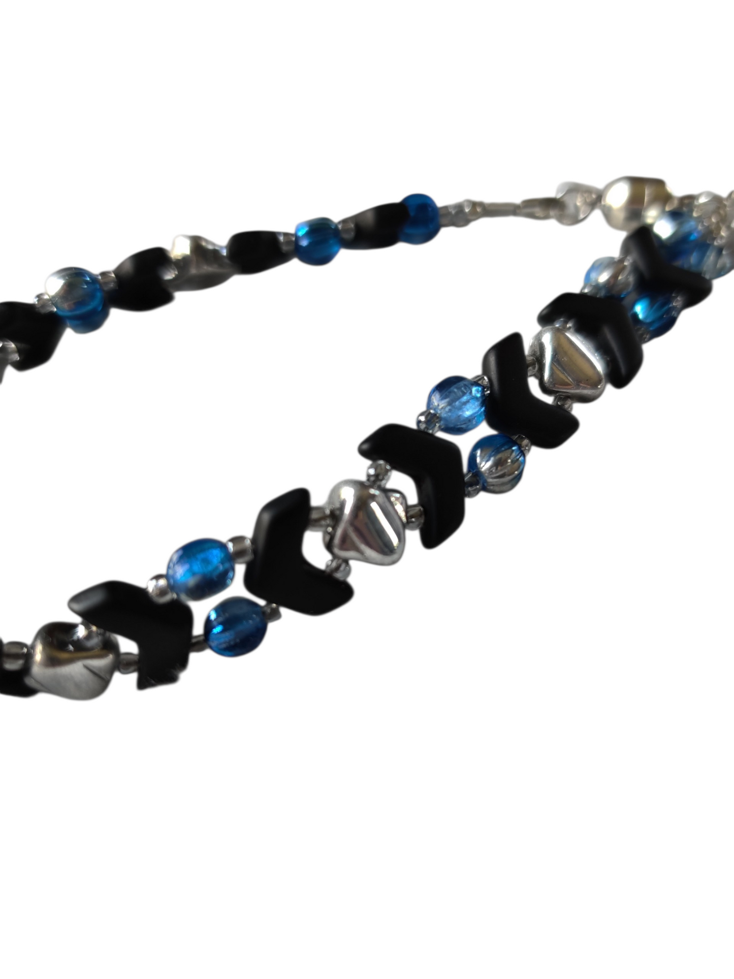 Handmade Beaded Bracelet - Duo, Chevrons - Assorted Designs