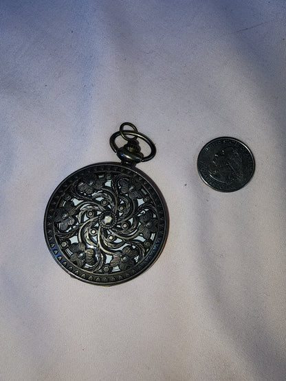 Jewelry Destash, Brass Pocket Watch