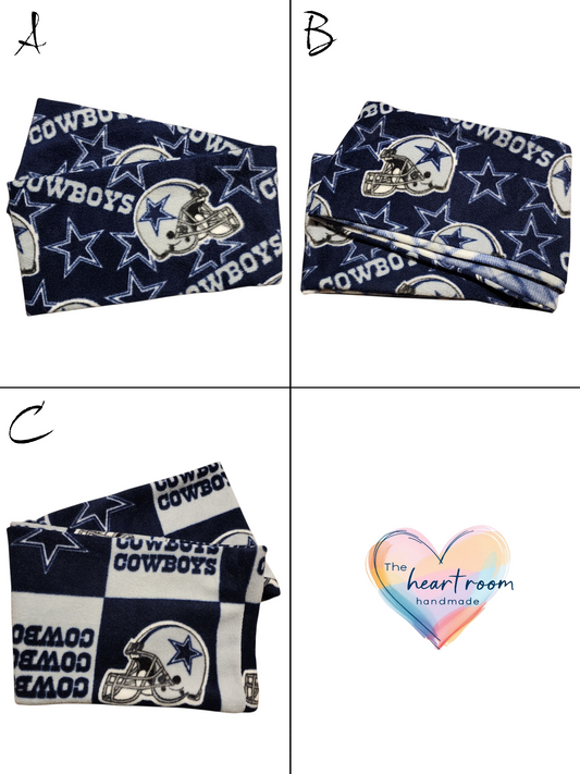 Handmade Infinity Scarf – Licensed Dallas Cowboys Team Spirit