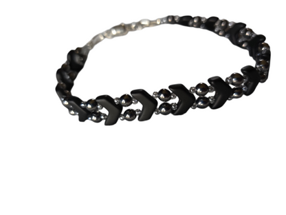 Handmade Beaded Bracelet - Duo, Chevrons - Assorted Designs