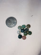 Jewelry Destash, Assorted Moss Agate Beads