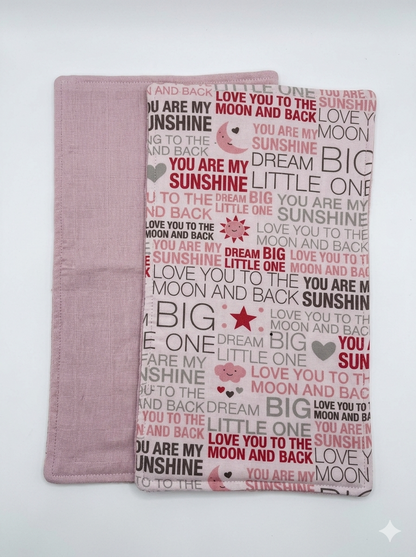 Baby Set - Moon, Sunshine & Love Pink & Grey