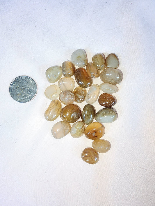 Jewelry Destash, Assorted Brown Glass Beads
