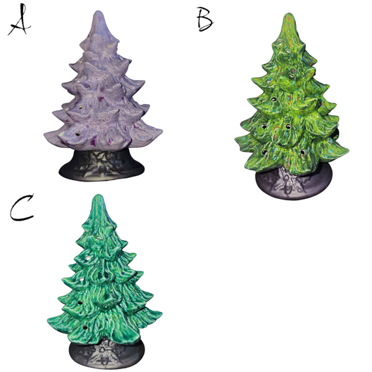 Small Ceramic Tree, Nowell Tree with Holly Base