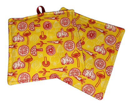 Handmade Potholder, 2-Pack General Assorted Prints