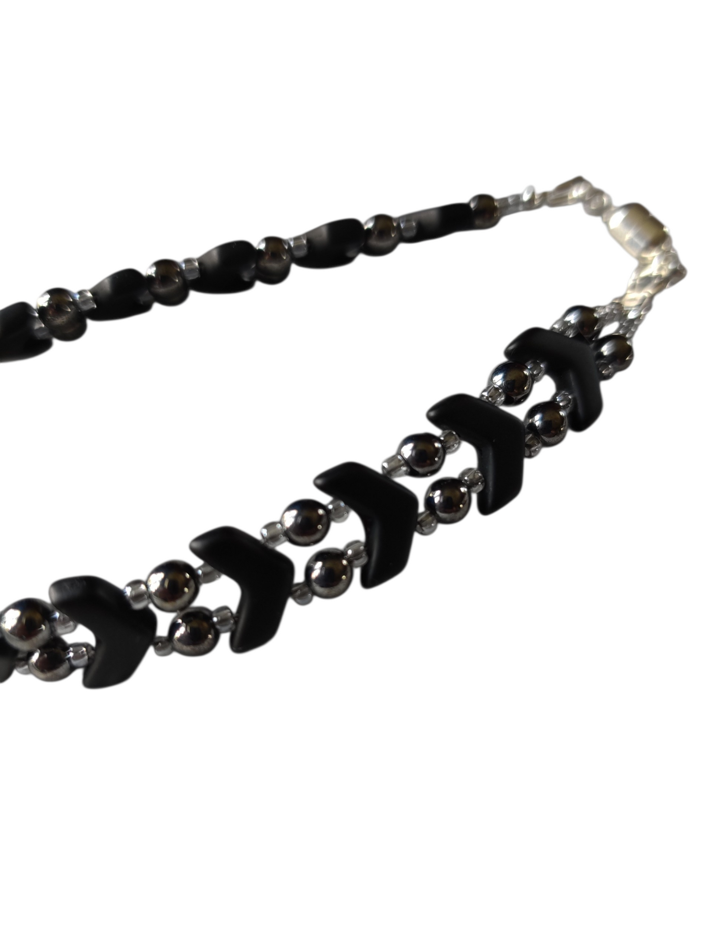 Handmade Beaded Bracelet - Duo, Chevrons - Assorted Designs