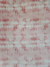 Throw Blanket - Tie-Dye, Pink and White Blend Sew Lush