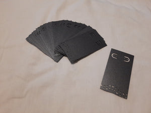 Display Card - 2x4 - 30pcs - Pearl Black w/Wave